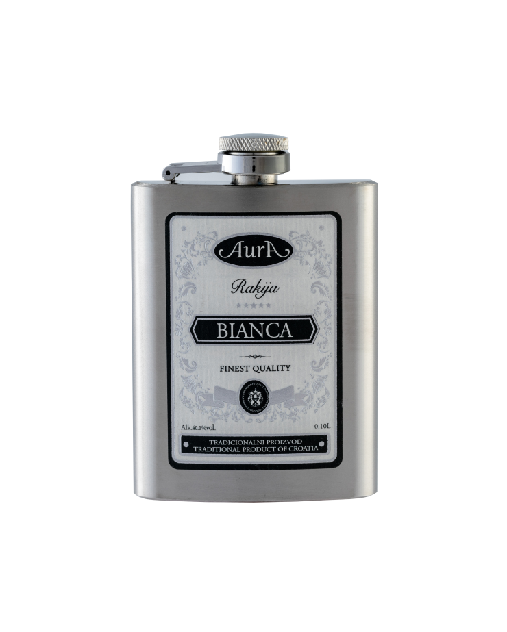 Bianca Hip flask 0,1 l  - Aura